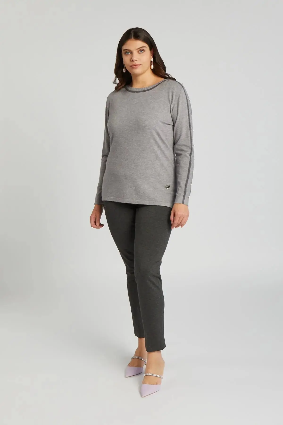 Pantalone basic ANTRACITE - Image 2
