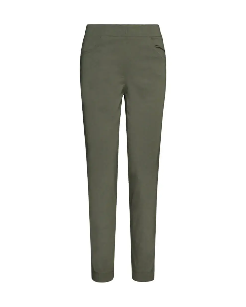 Pantalone pinochhietto con ricamo MILITARE