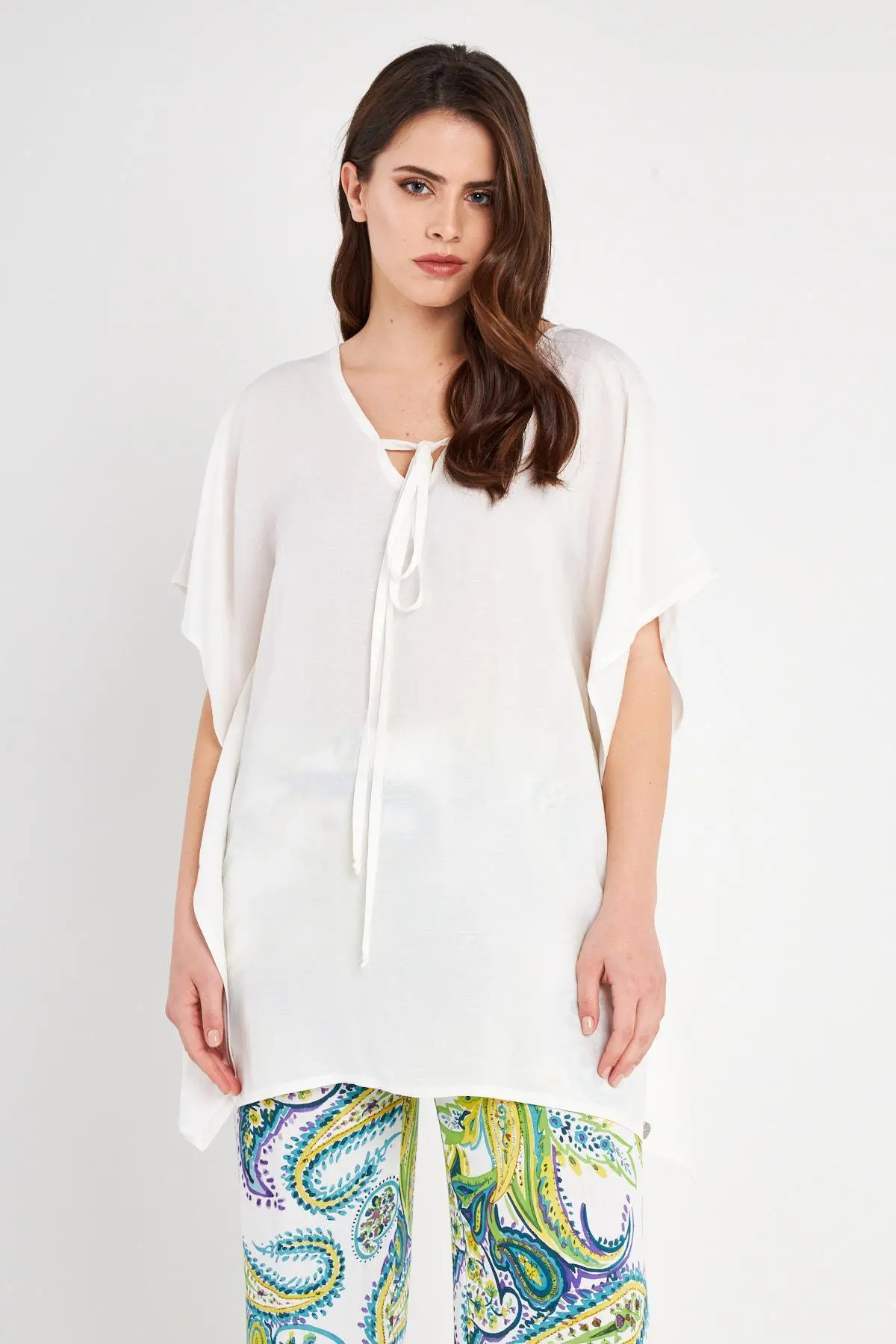 CASACCA BASIC IN LINO BIANCO