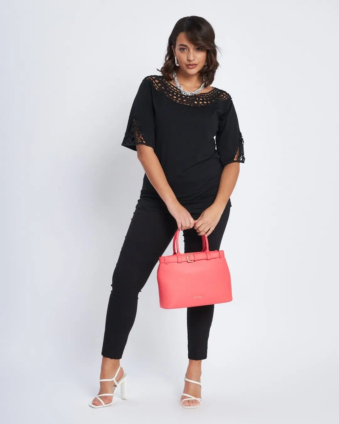 Shopper con manici e doppio comparto CORALLO - Image 6
