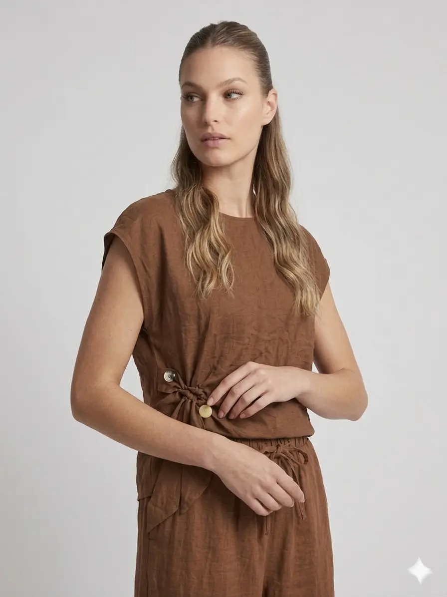 Blusa con dettaglio - Image 2