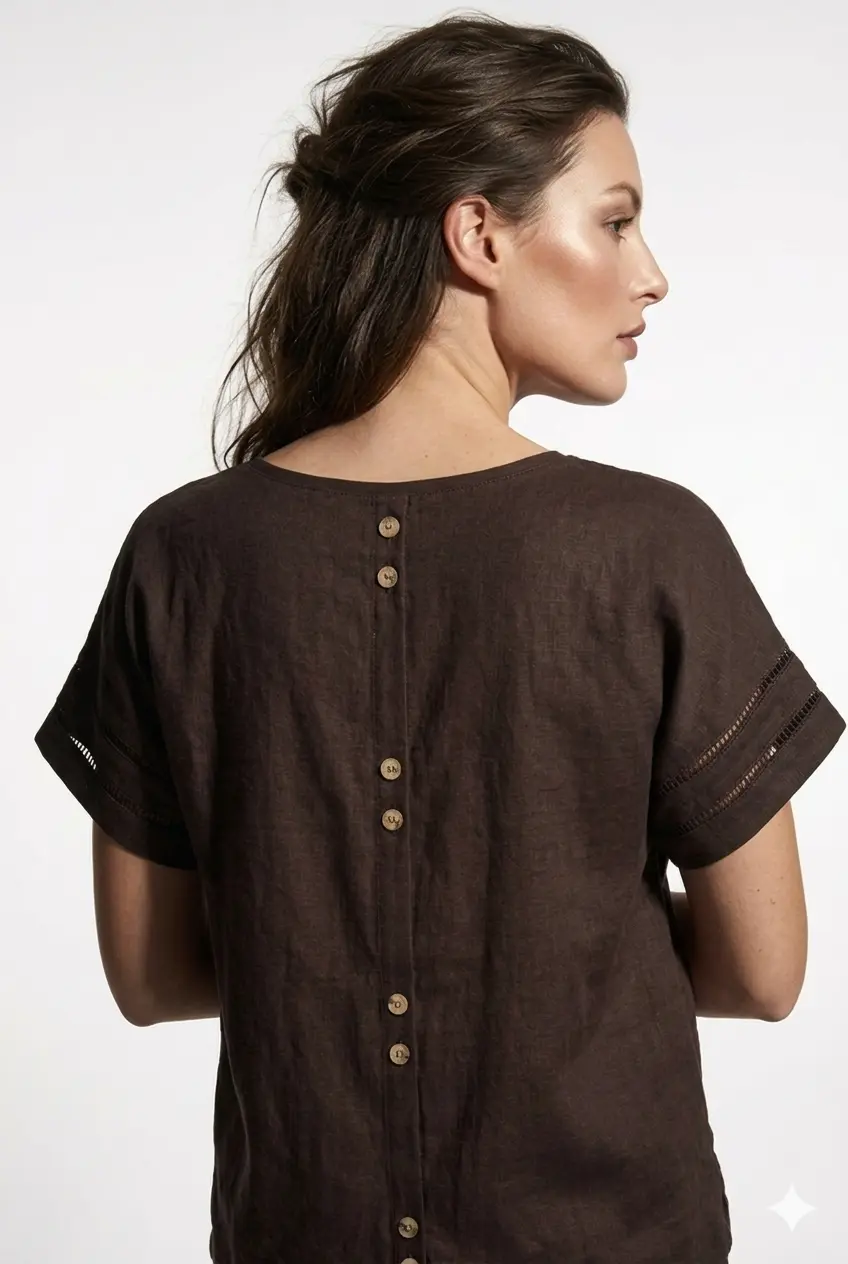 Blusa dettaglio bottoni - Image 3