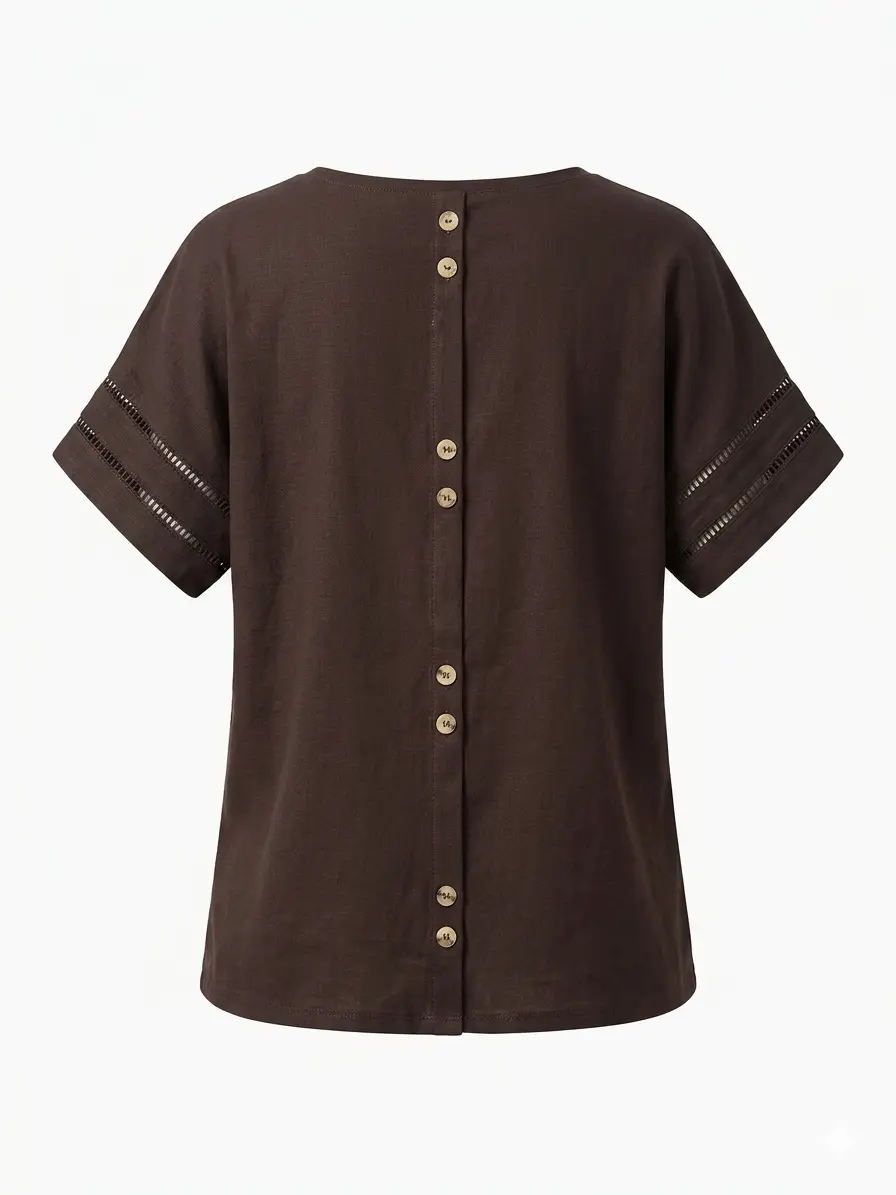 Blusa dettaglio bottoni - Image 4