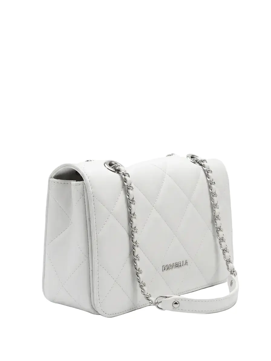 Borsa a Tracolla Matelassé con Catena Intrecciata - Image 3