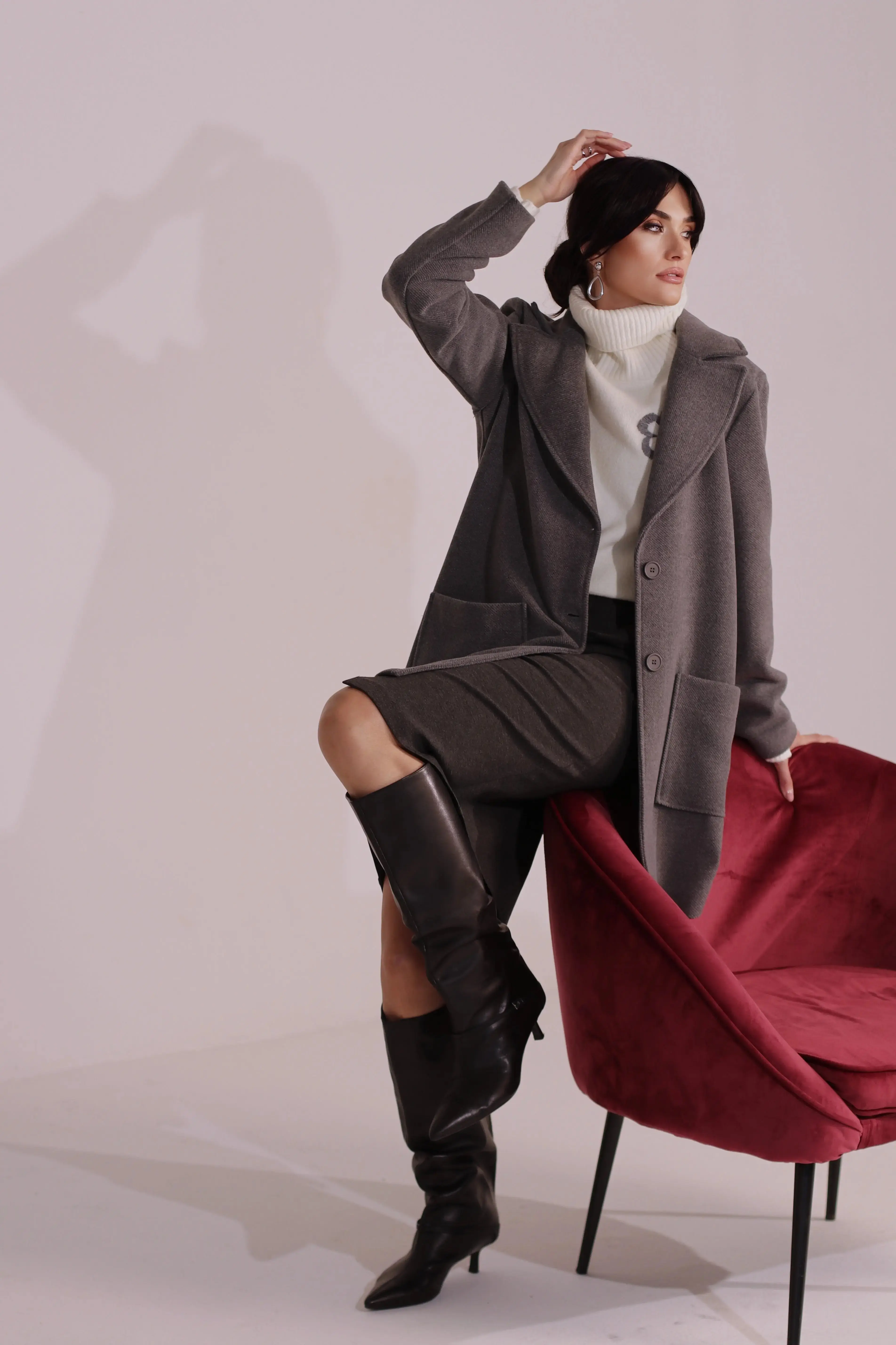 Cappotto monopetto 3/4 - Image 2