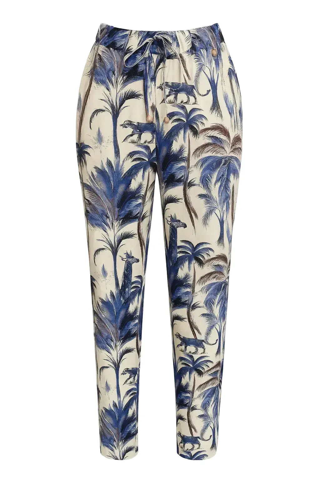 Jogger in fantasia jungle