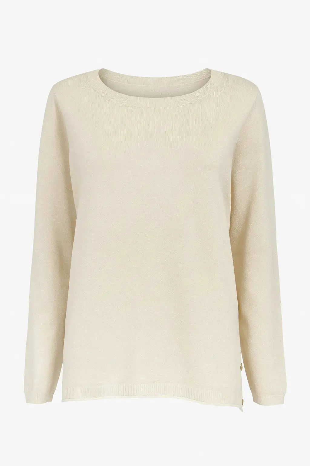 Maglia girocollo in lurex