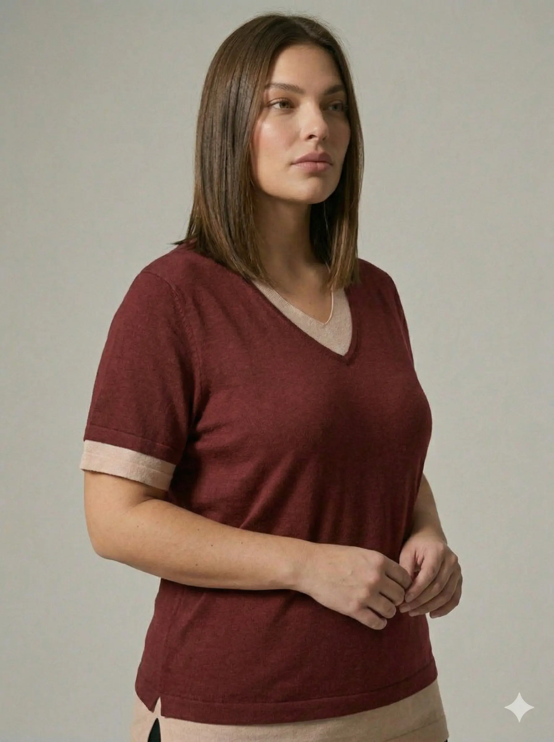 Maglia Scollo a V - Image 3