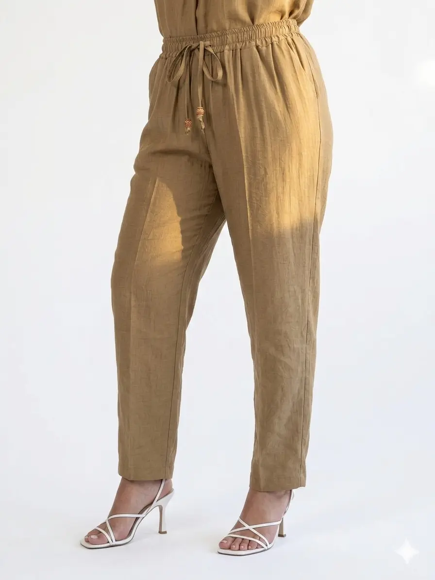 Pantalone con bustino elastico - Image 2