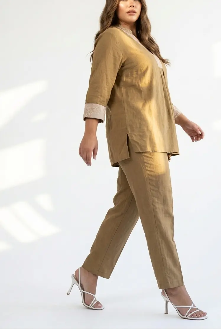 Pantalone con bustino elastico - Image 5
