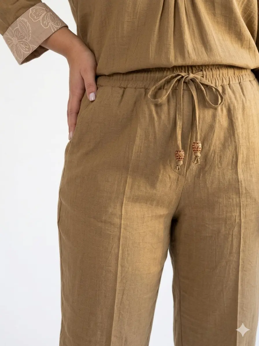 Pantalone con bustino elastico - Image 7