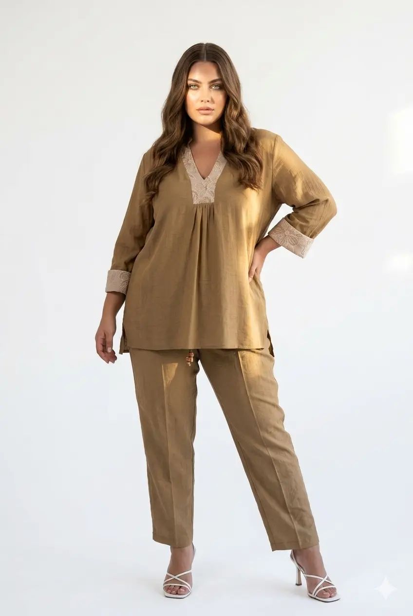 Pantalone con bustino elastico - Image 8