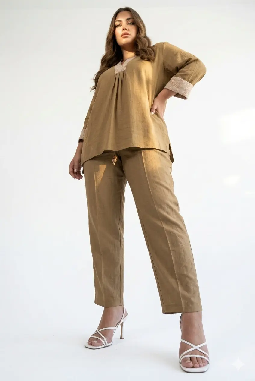 Pantalone con bustino elastico - Image 9