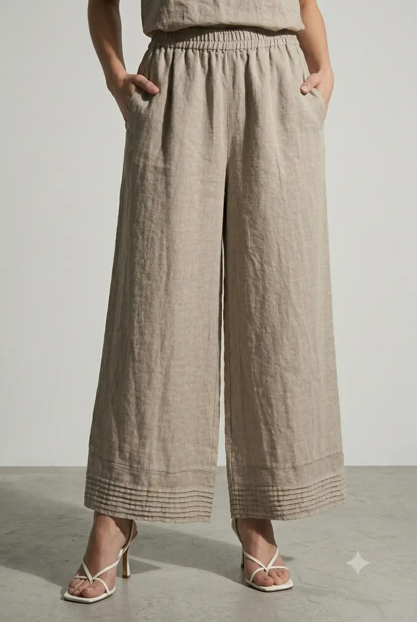 Pantalone Essential 100% Lino - Image 3