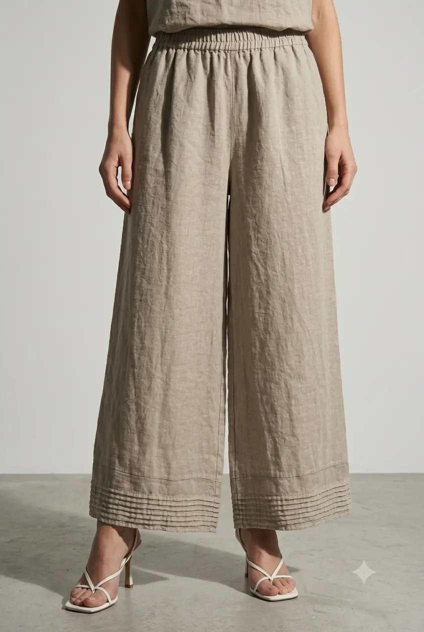 Pantalone Essential 100% Lino - Image 5