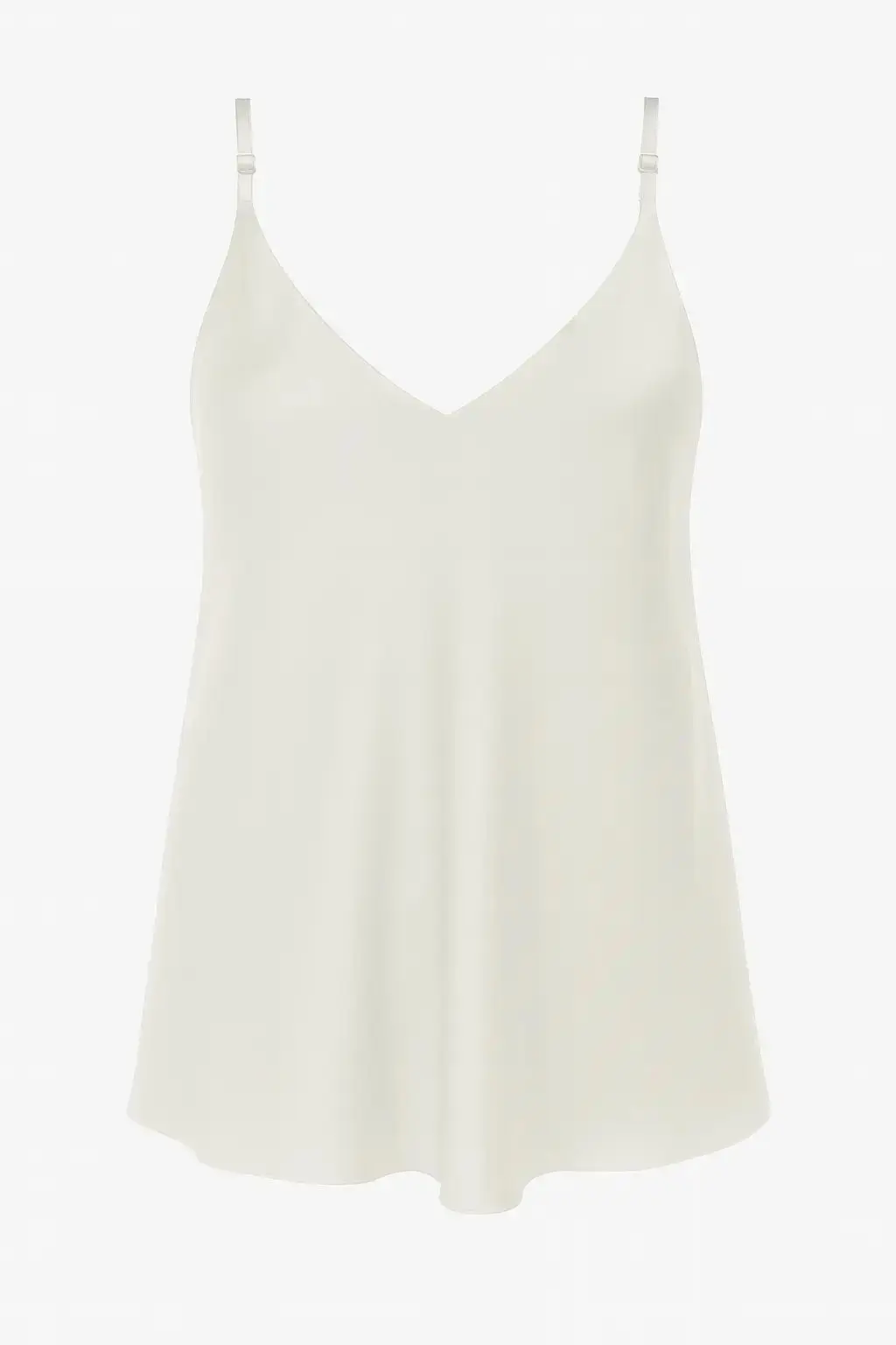 Top in raso con scollo a V e bretelle regolabili - Image 12