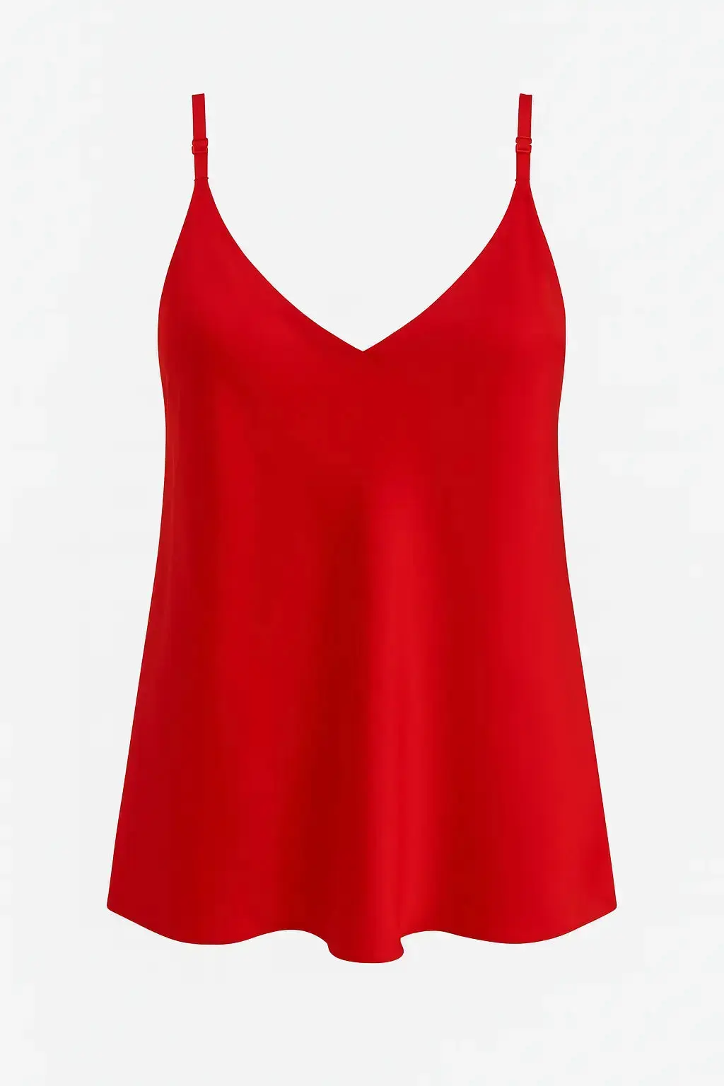 Top in raso con scollo a V e bretelle regolabili - Image 13