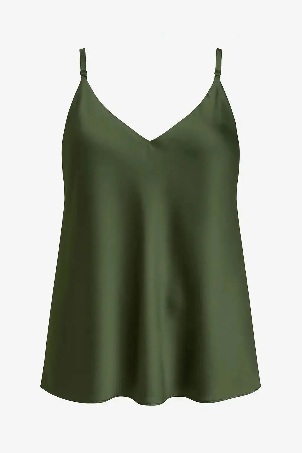 Top in raso con scollo a V e bretelle regolabili - Image 18
